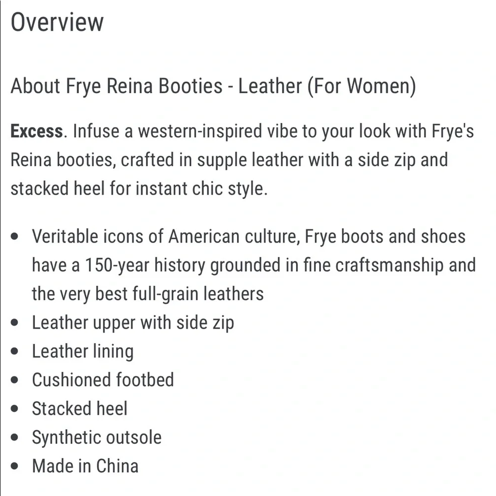 NWT Frye Reina Bootie In Ash Size 9 - Picture 11 of 12